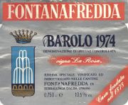 Barolo_Fontanafredda_La Rosa 1974
